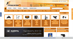 Desktop Screenshot of fotoelektro.pl